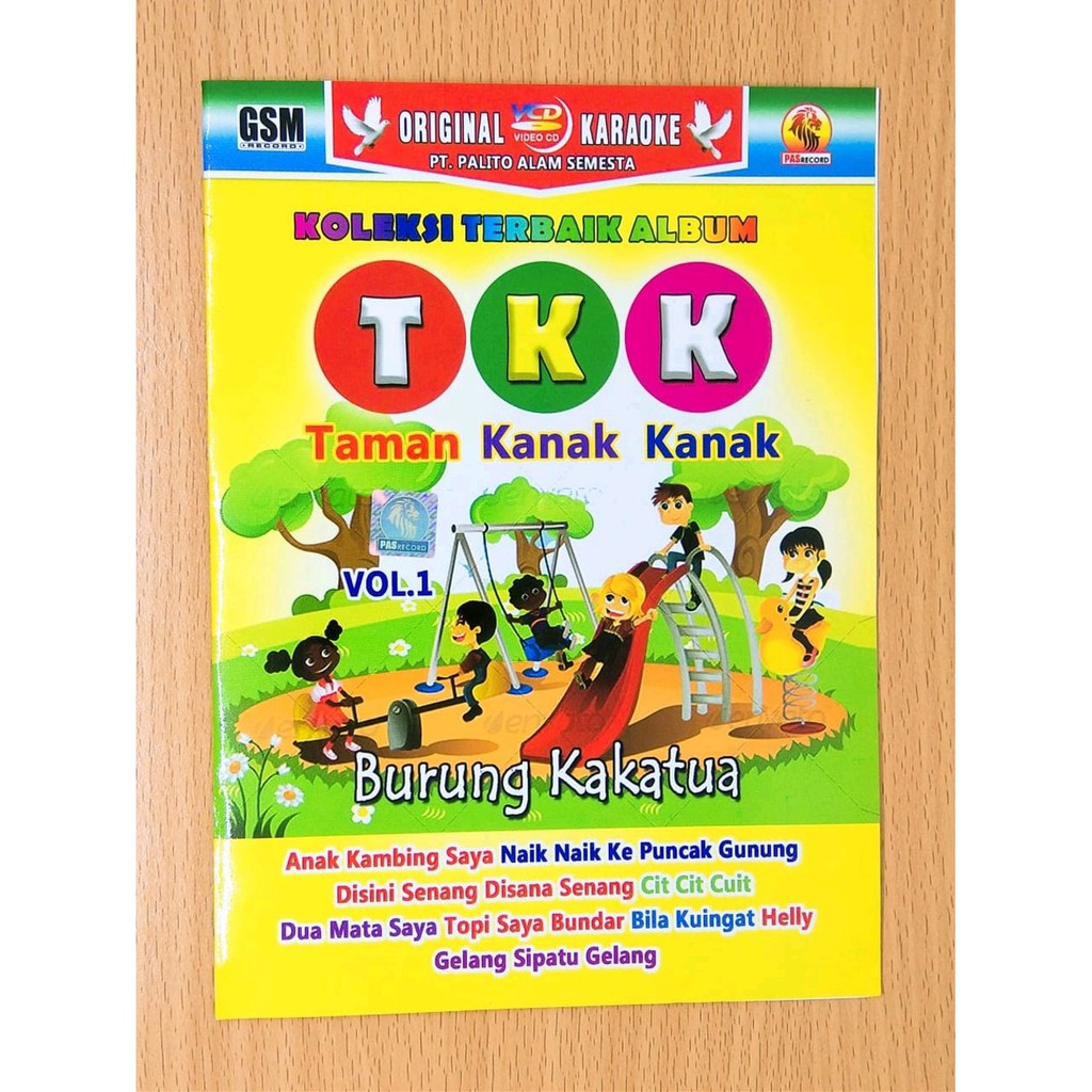 PROMO KASET VIDEO VCD ORIGINAL LAGU TAMAN KANAK KANAK