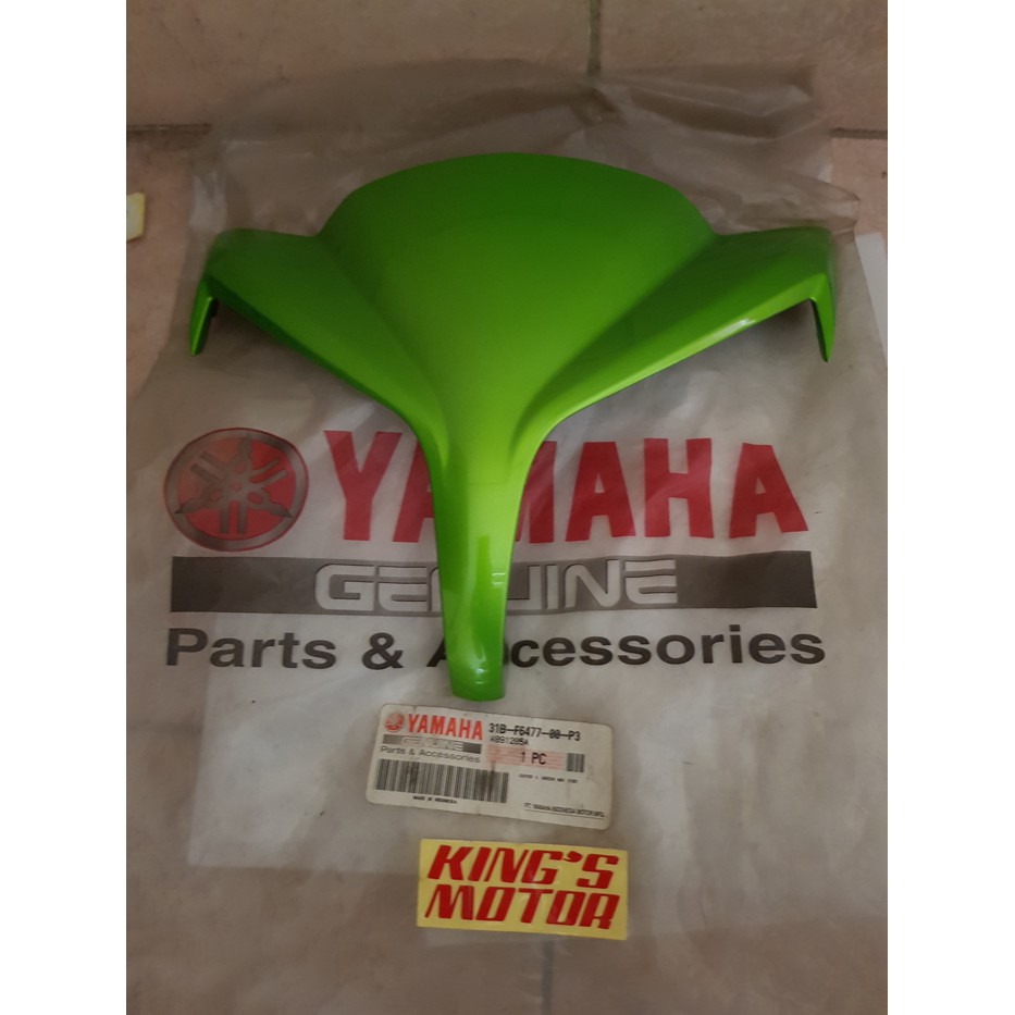 VISOR BATOK LAMPU JUPITER Z NEW 115 HIJAU 31B F6477 00 ASLI YAMAHA