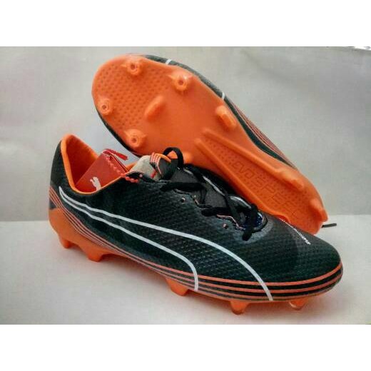 Ready  sepatu bola puma evo speed freesh htmorange