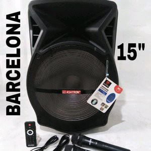 Speaker Portable Meeting Wireless Asatron Barcelona 15inch