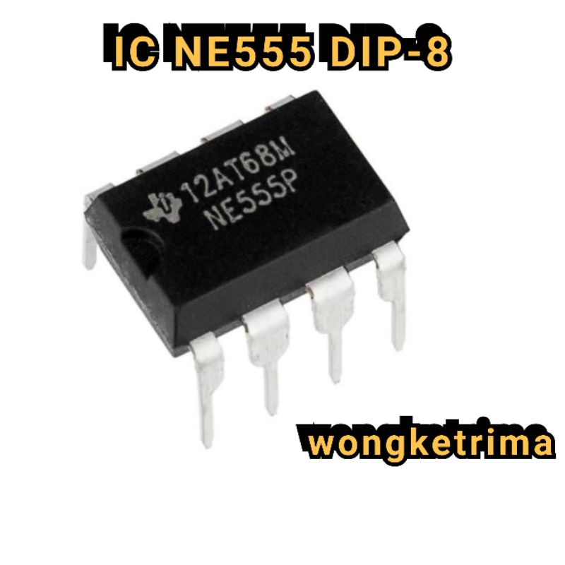 IC NE555 NE555P NE555N PRECISION TIMERS IC DIP-8