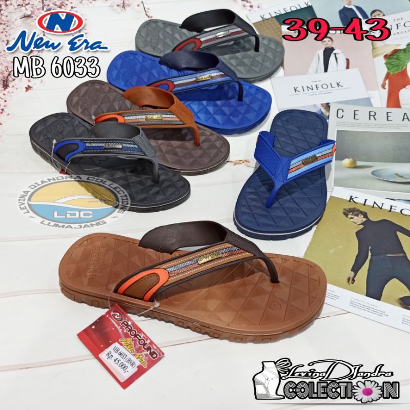 SANDAL JEPIT KARET NEW ERA MB 6033 DEWASA 39-43