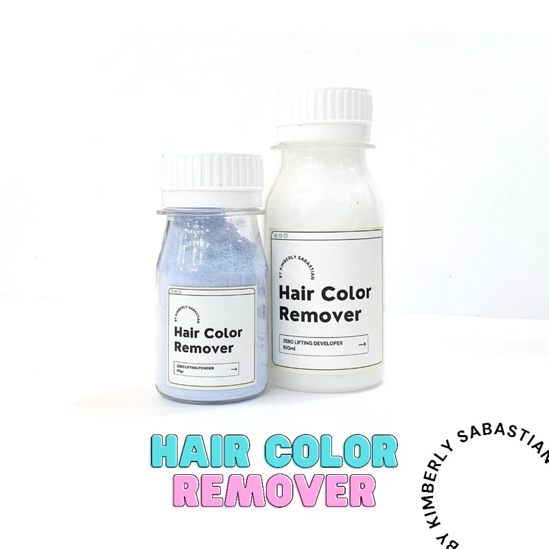 (PRE-ORDER) Hair Color Remover - Kimberly Sabastian Hair | Penghapus Penghilang Warna Rambut zero li