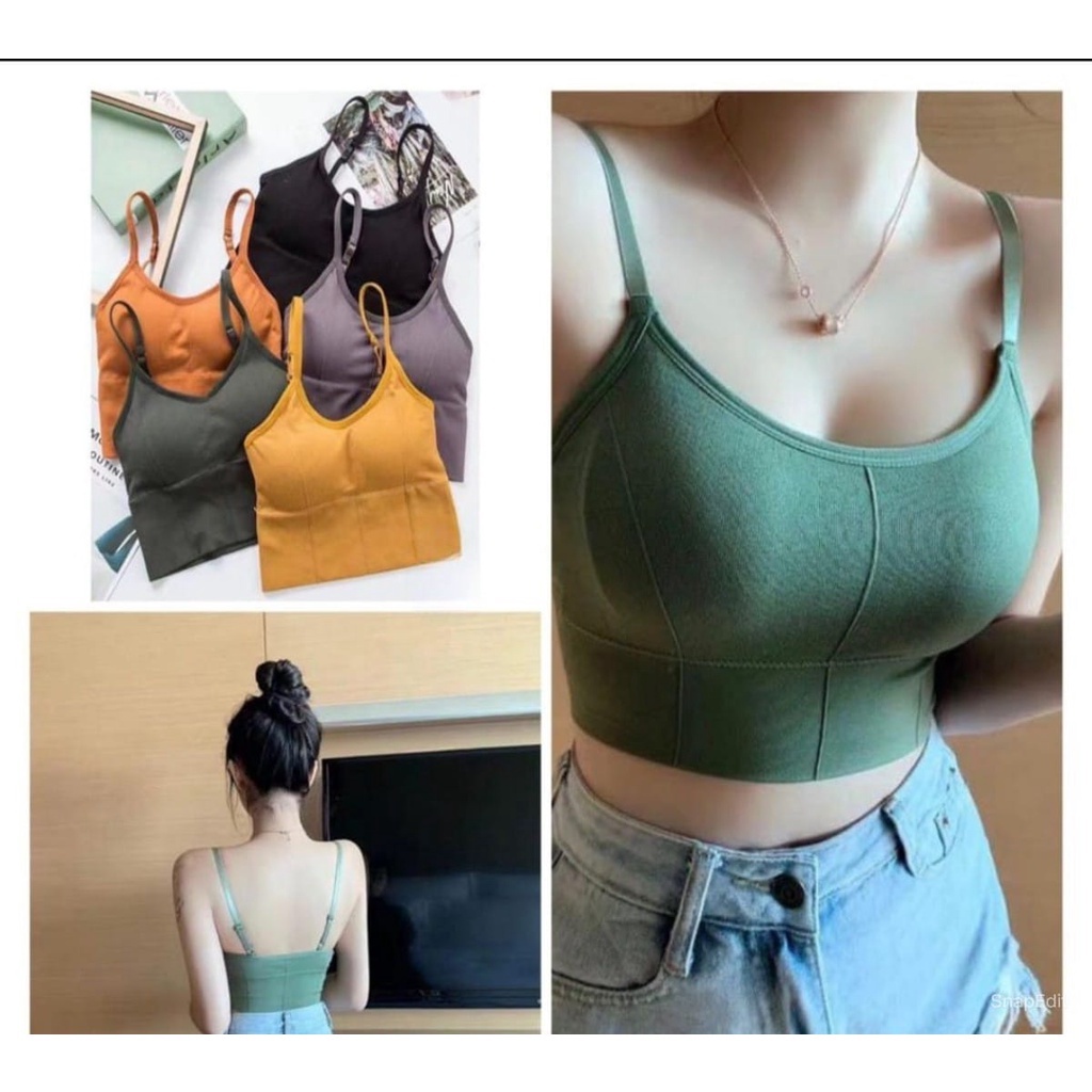 BH VAYA Wanita/Sport Bra Wanita Seamless/Gym Bra Tanpa Kawat