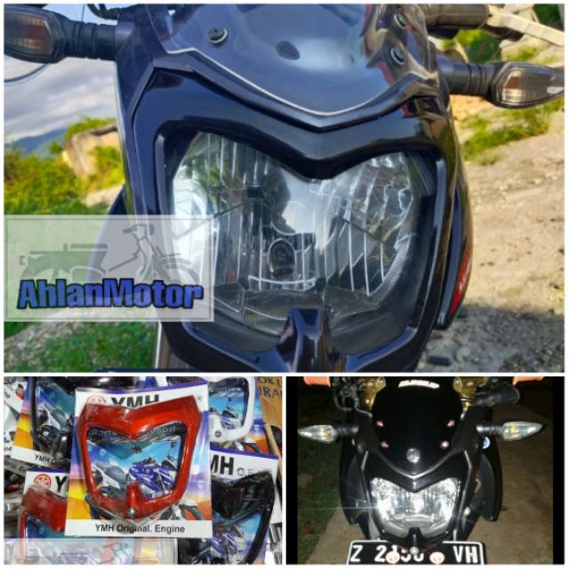 Cover lampu Depan Vixion Murah /List Lampu depan Vixion New NVL/Cover Headlamp New Vixion 2013-2014