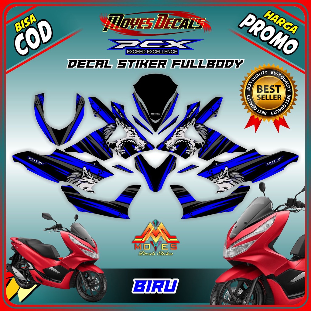 Decal PCX 150 2020 New Stiker Full Body - Decal PCX 150 Fullbody honda motor pcx 150