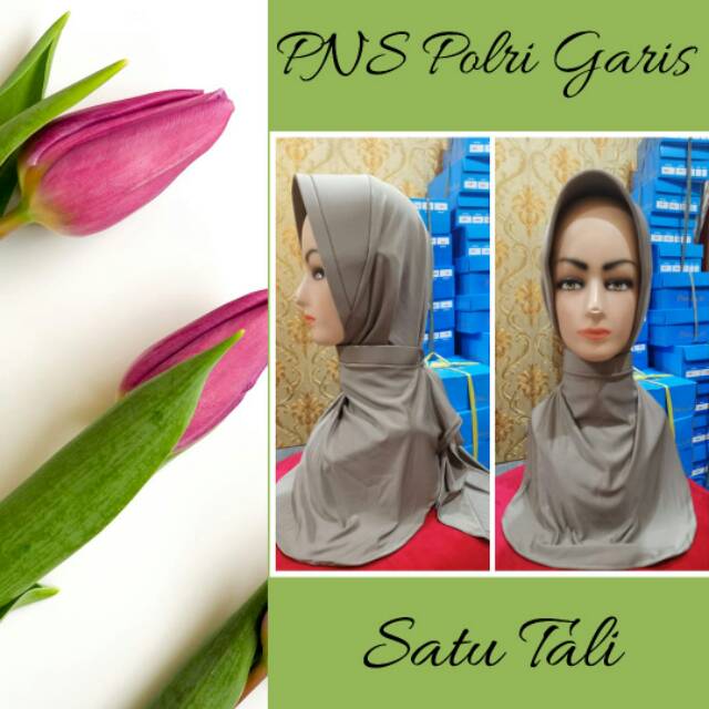 Jilbab dinas pns polri,pns tni