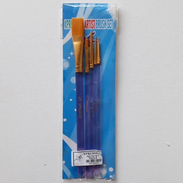 Brush set XP 7013-5 / Kuas set