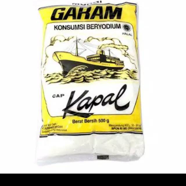 

Garam cap kapal 500gr