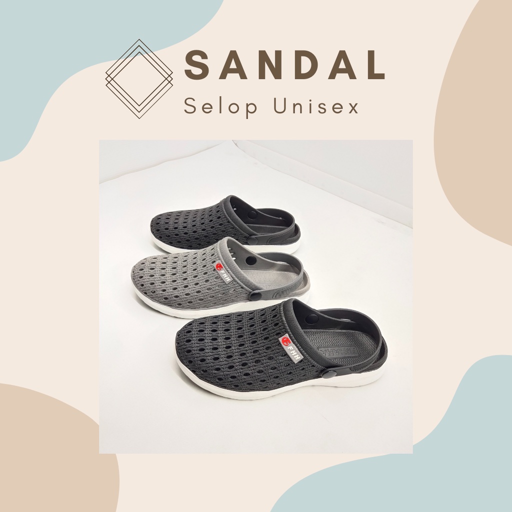 COD Sandal Slip On Wanita Termurah Sandal Selop Karet