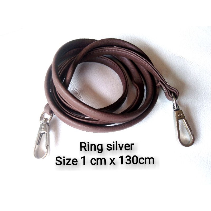Tali Tas Selempang Size 1 cm x 130 cm-slingbag kulit sintetis premium ring tebal premium