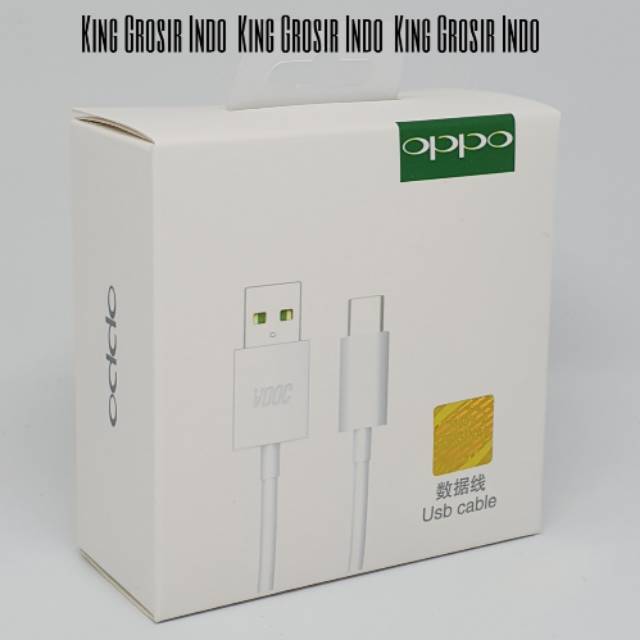 Kabel Data OPPO VOOC Find X / R17 Pro Usb Type Tipe C Fast Charging VOOC Original 100% Cable Data