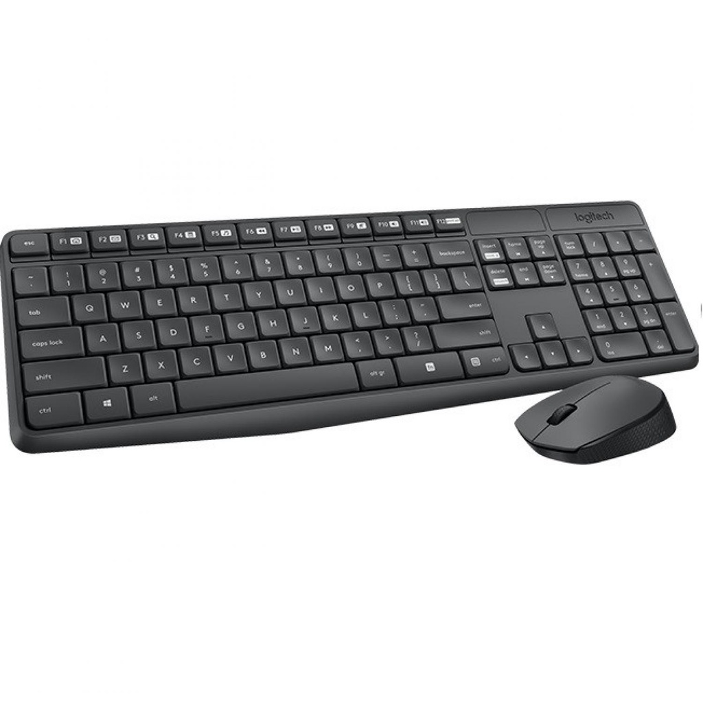 IDN TECH - Logitech Wireless Keyboard with Mouse Combo - MK235