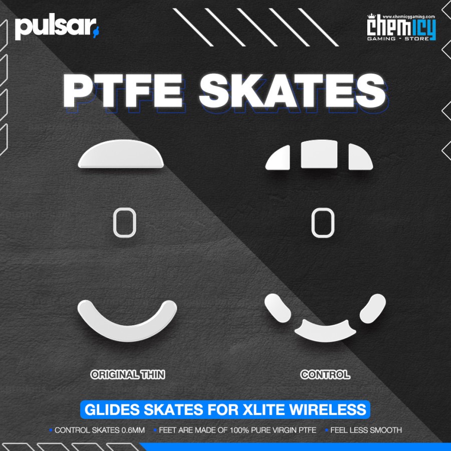 Pulsar PTFE Skates for Xlite Wireless Gaming Mouse