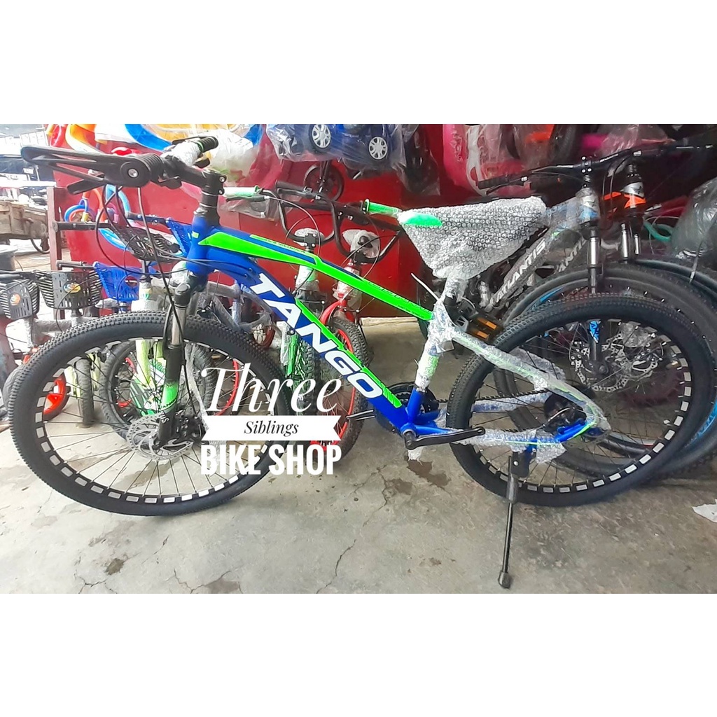 SEPEDA GUNUNG MTB TANGO 2035 26 INCH WARNA BLUE GREEN
