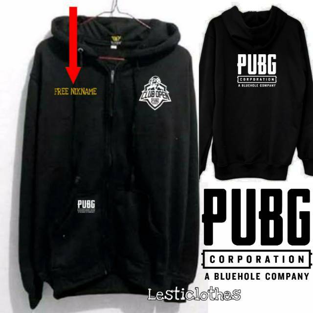  Jaket PUBG  MOBILE all size S M L XL XXL XXXLCowok Cewek 