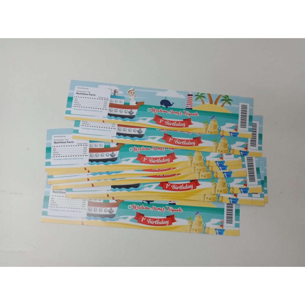 Label Aqua Botol / Label Air Mineral Botol Karakter Sailor