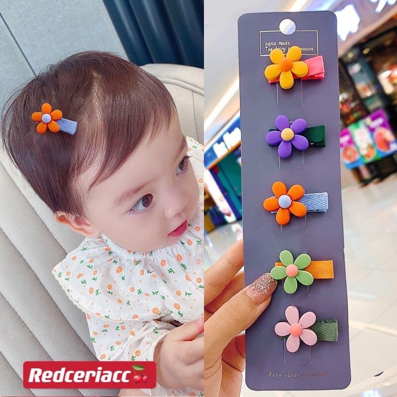 jepit rambut anak karakter lucu hias rambut 10pcs/set