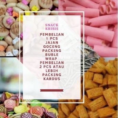 

snack kiloan murah cemilan manis serba GOCENG 5000 camilan Snack KRISIS enak berkualitas Harga 5 RIBU an