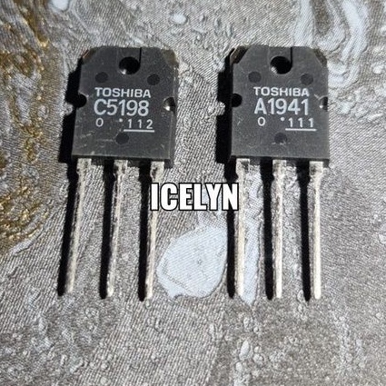 Transistor a1941 &amp; c5198, 1941 / 5198 TOSHIBA Original