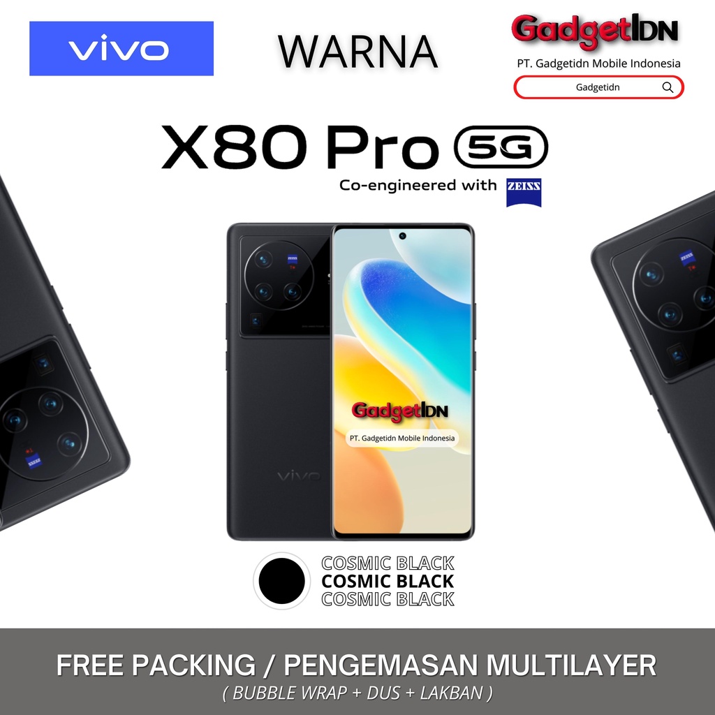 VIVO X80 PRO | X80 5G 12/256GB X80PRO GARANSI RESMI VIVO