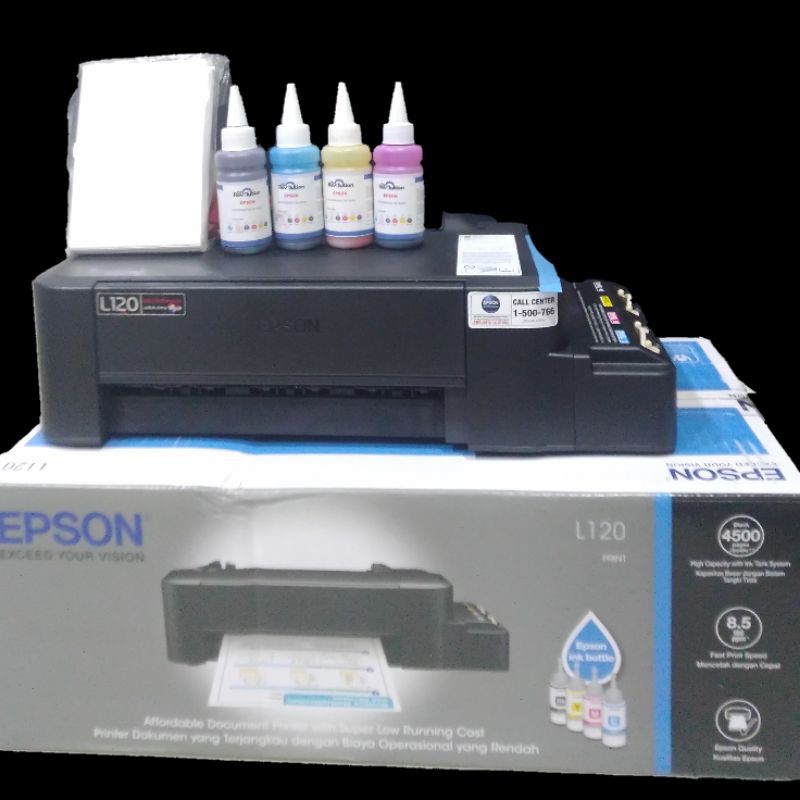 Paket Printer Photo Epson L120+Cromato Photograph Revolution ink