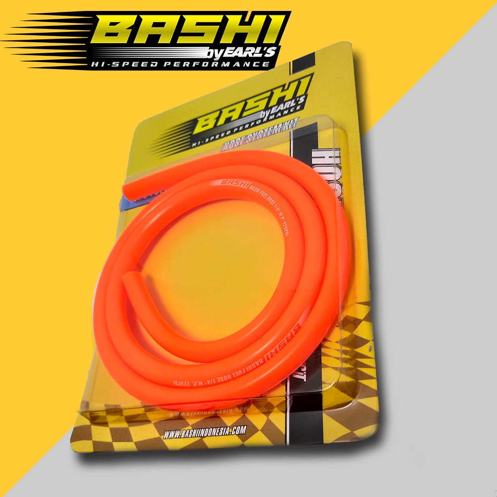 selang bensin premium BASHI bahan TPU POLYURETHANE fuel hose motor