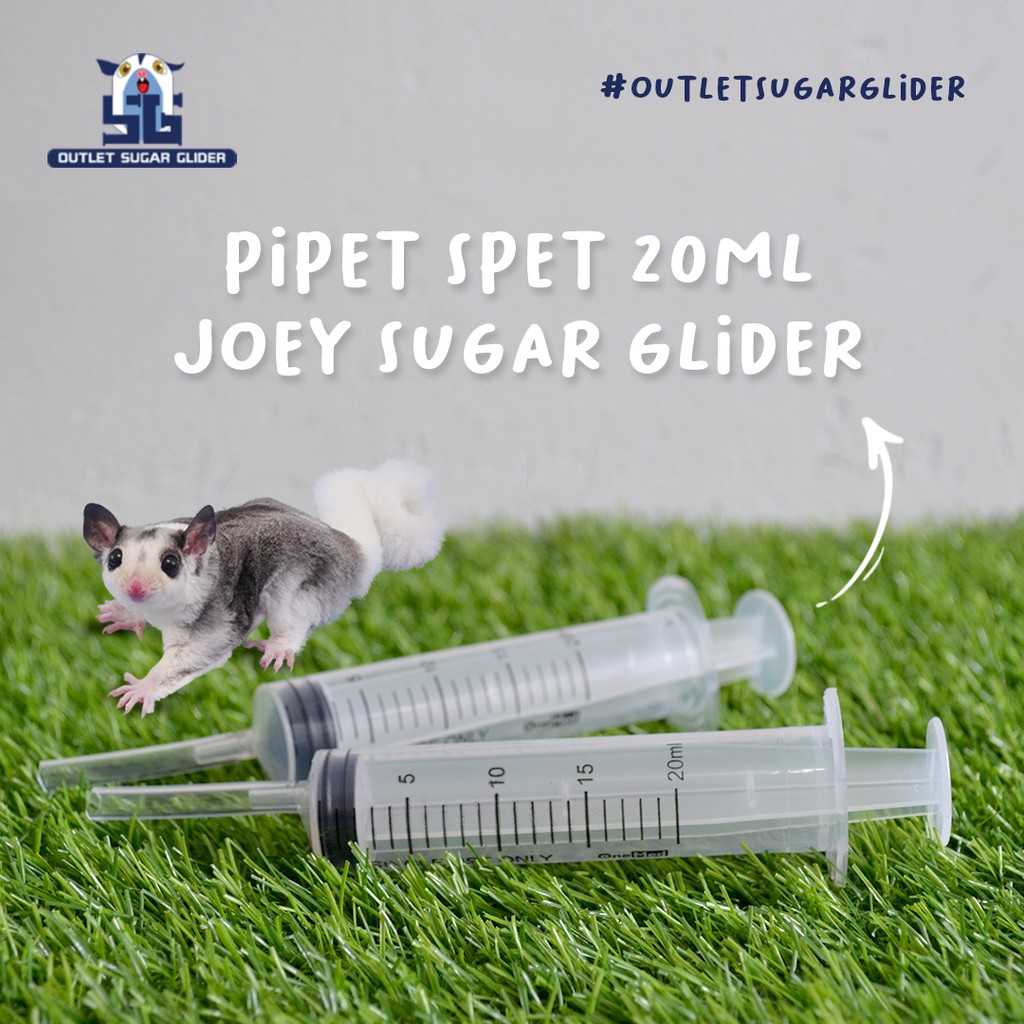 PIPET SPET 20ml JOEY SUGAR GLIDER / ALAT BANTU FEEDING LOLOHAN MAKAN