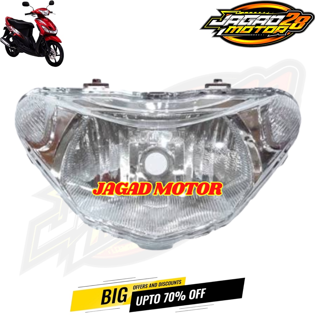 Reflektor Lampu Depan Mio Smile / Lampu Depan Yamaha Mio Smile / Headlamp Depan Yamaha Mio Smile / Reflektor Reflector Replektor Lampu Depan Yamaha Mio Smile