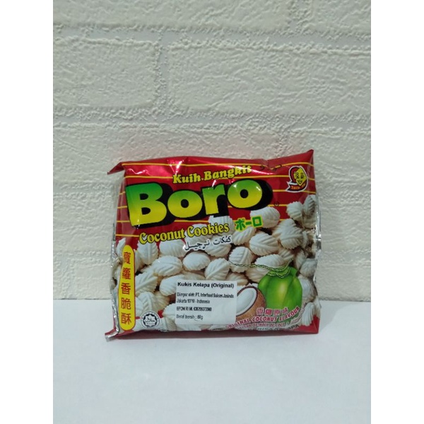 

Kuih Bangkit Boro original & pandan 60gr