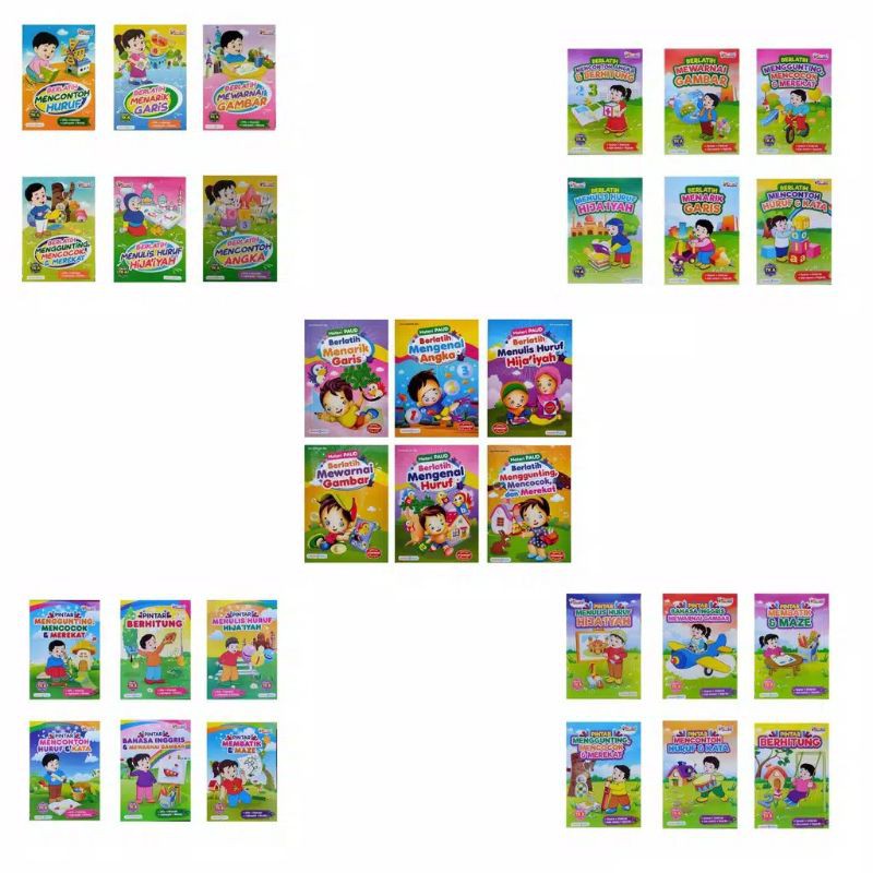BUKU PAKET PAUD/KB, TK A & TK B