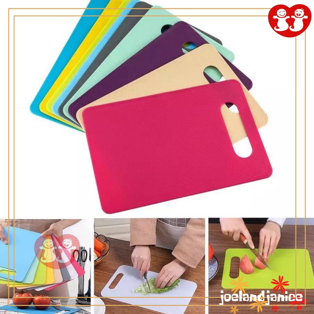 TALENAN PLASTIK 29 X 19 CM TEBAL 1,5 MILI / TALENAN DAPUR TIPIS / CUTTING BOARD / ALAT DAPUR