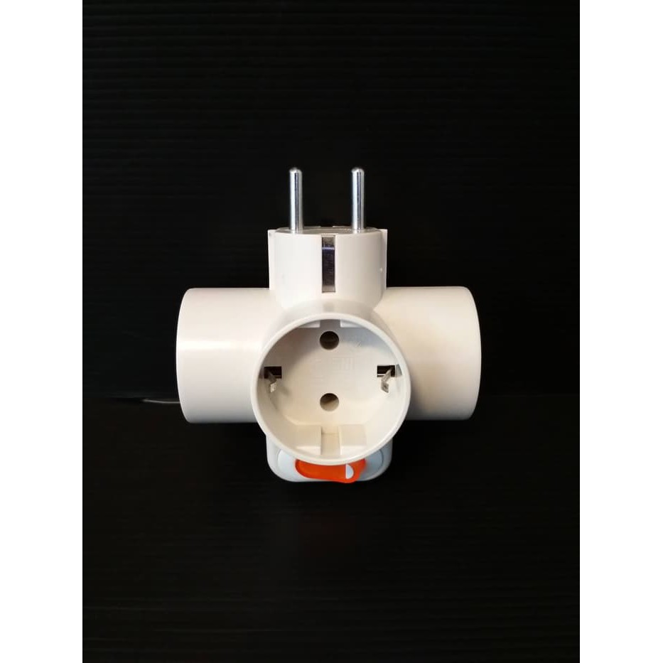 Uticon / Steker T Arde + Saklar Uticon / SC-382