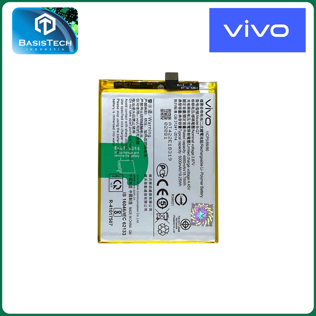 BATERAI Z1 Pro Y12 Y12i Y15 Y17 2019 B-G7 - ORI99 GOOD QUALITY