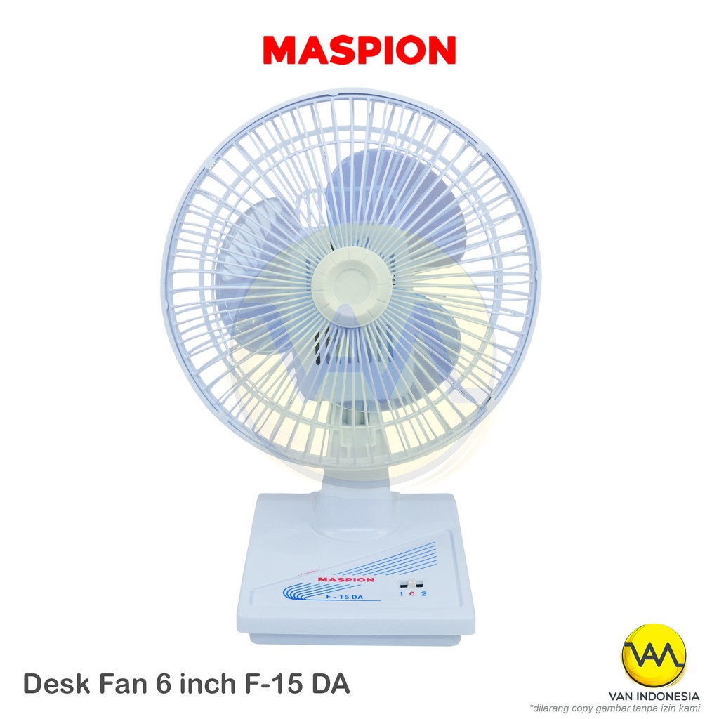 Kipas Angin Meja / Desk Fan Maspion 6 inch F 15 DA