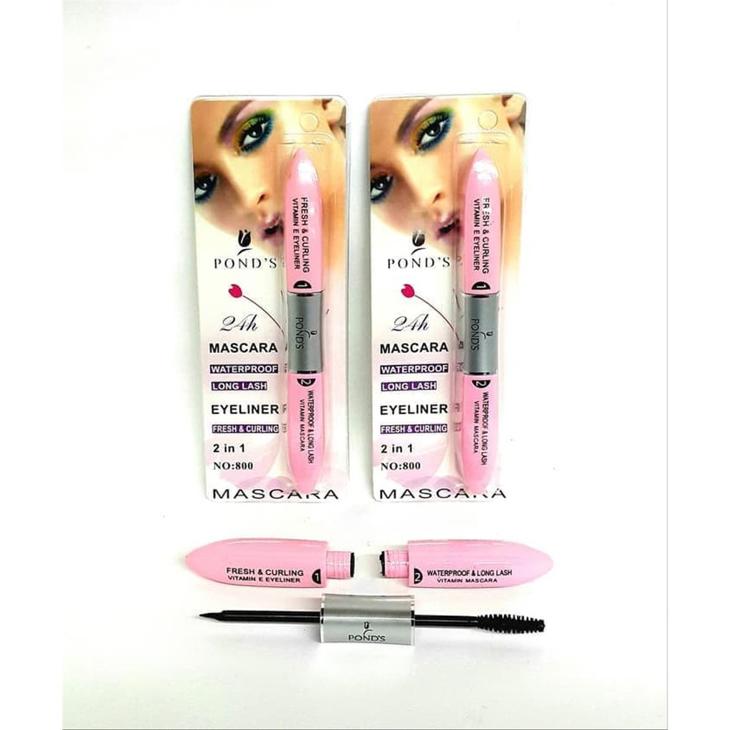 Mascara 2in1 ponds - Mascara Eyeliner Ponds