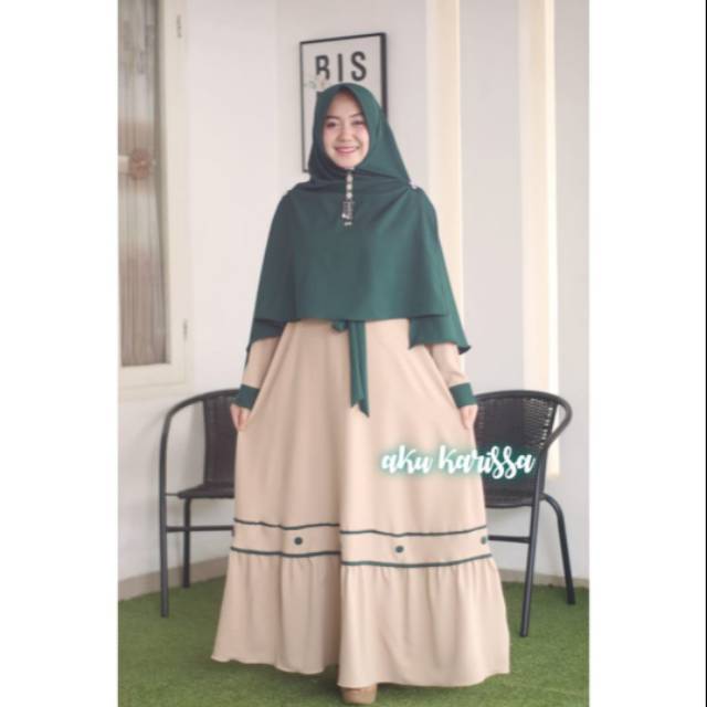Gamis JIHAN set syar'i by aku karissa