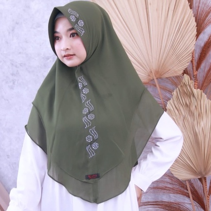 PROMO !! HIJAB INSTAN PAYET SAINA ORYGINAL RIZKY || PAYET SAINA HIJAB CERUTY 2 LAYER BEST SELLER