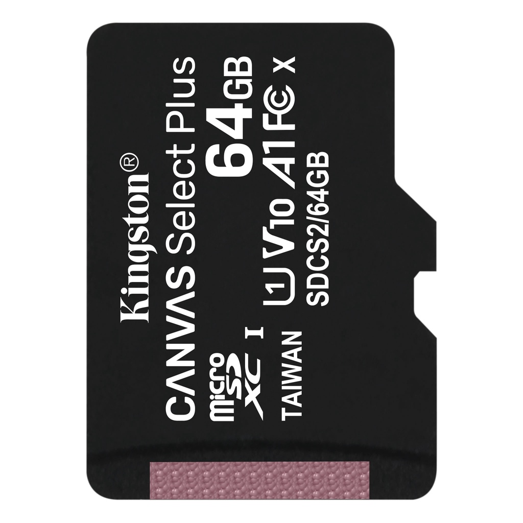 Kingston MicroSD Card Canvas Select Plus 64GB
