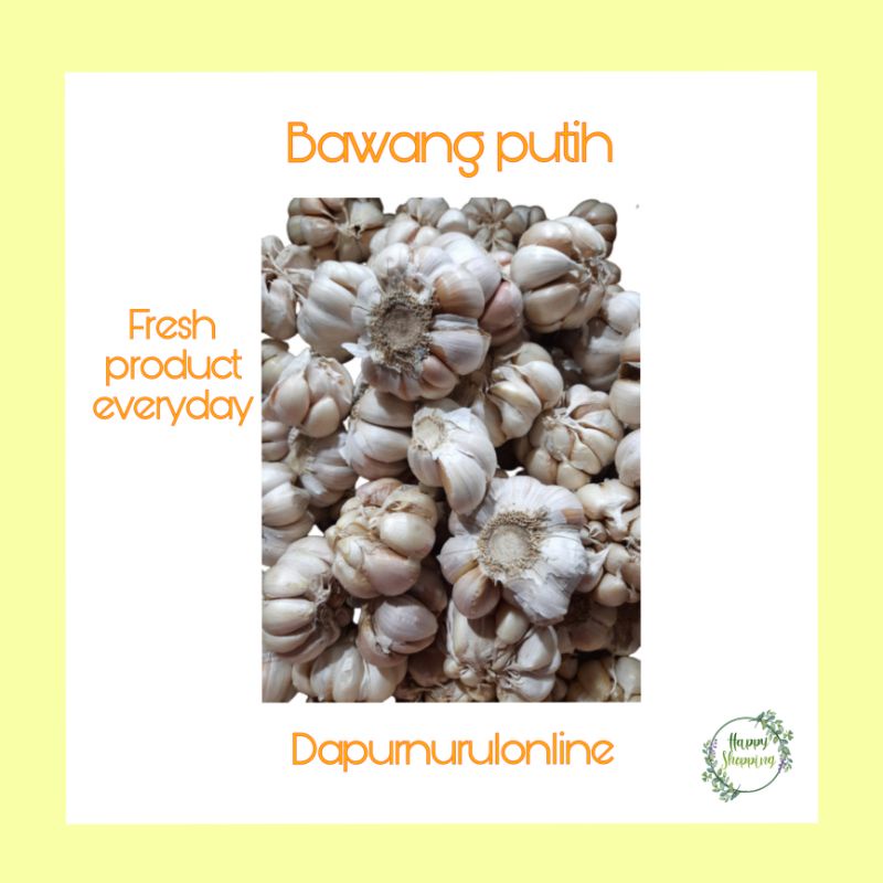 

Bawang putih 250 gr - 1 kg