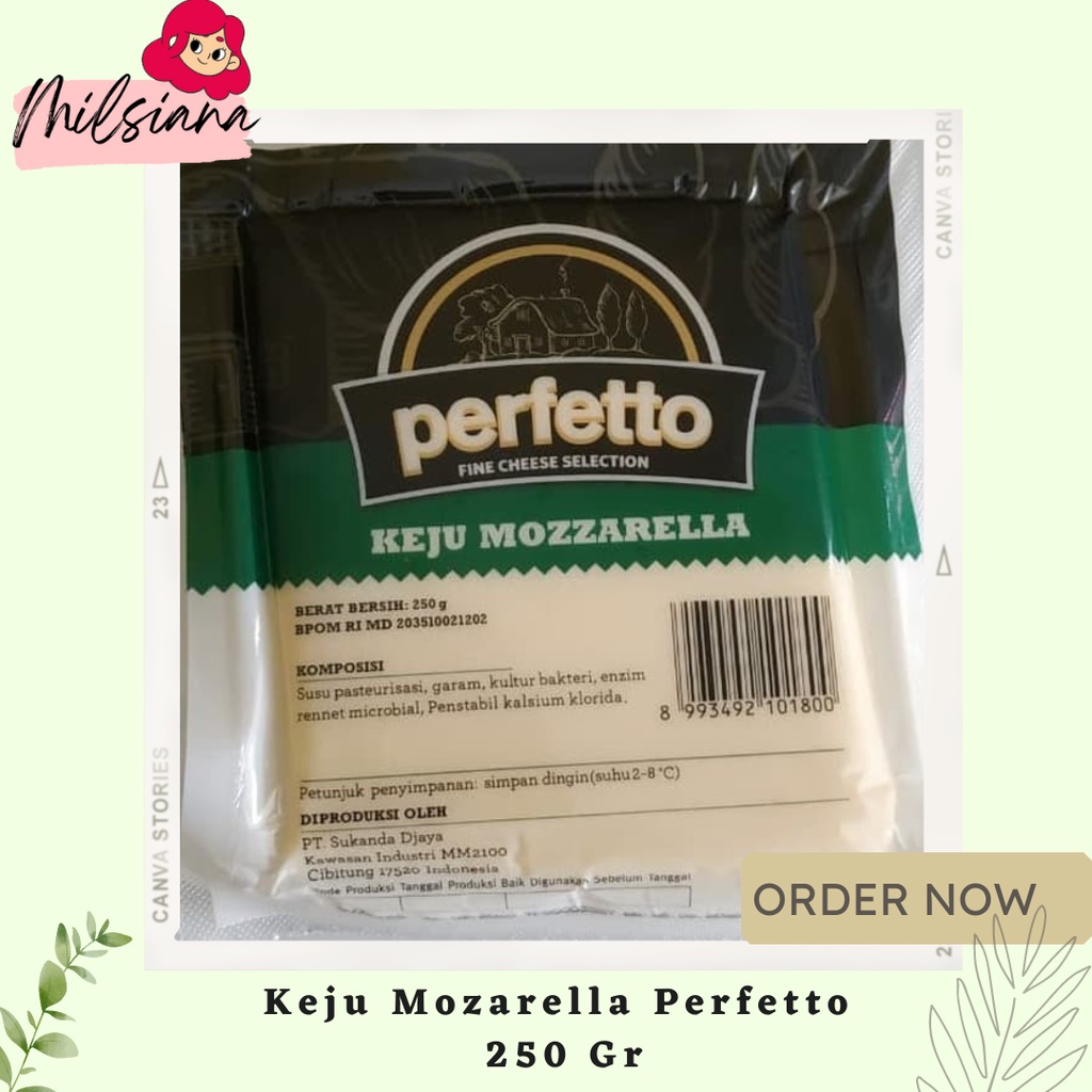 

KEJU MOZARELLA PERFETTO 250 GRAM