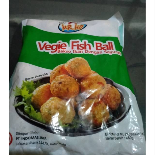 

Vegie fish ball/baso ikan sayuran