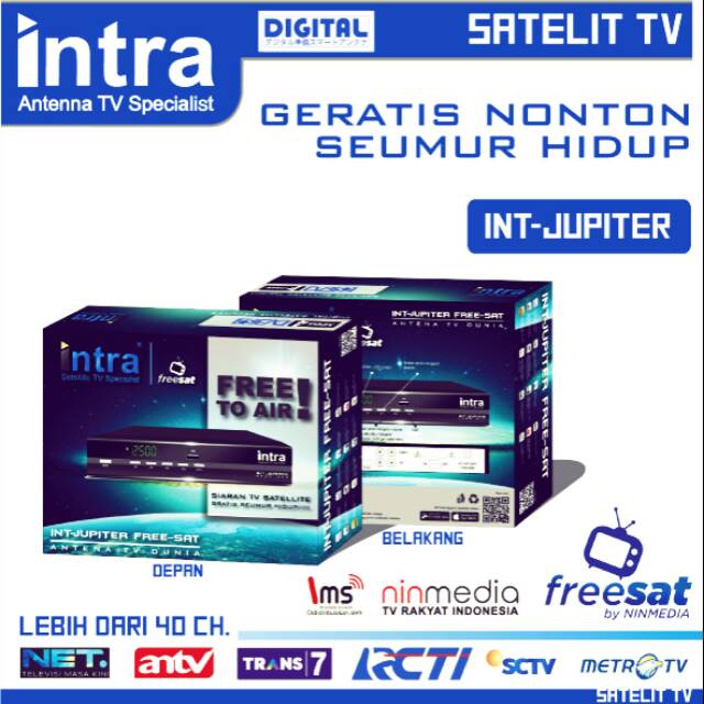Receiver TV NinMedia Int-Jupiter | Shopee Indonesia