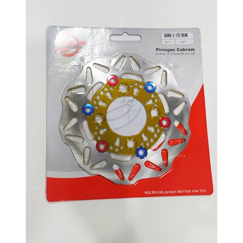 PIRINGAN CAKRAM SUPRA X 125 BELAKANG/ PIRINGAN SUPRA X 125 BELAKANG WILWOOD FLOATING/PIRINGAN CAKRAM