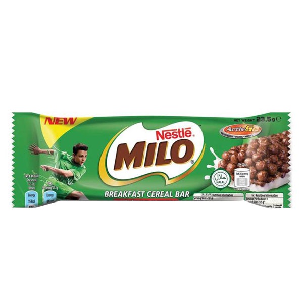 

MILO CEREAL BAR COKELAT 23,5 g