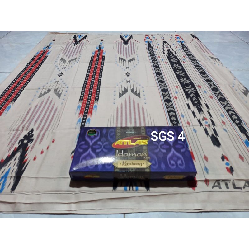Sarung ATLAS IDAMAN KEMBANG GOLD