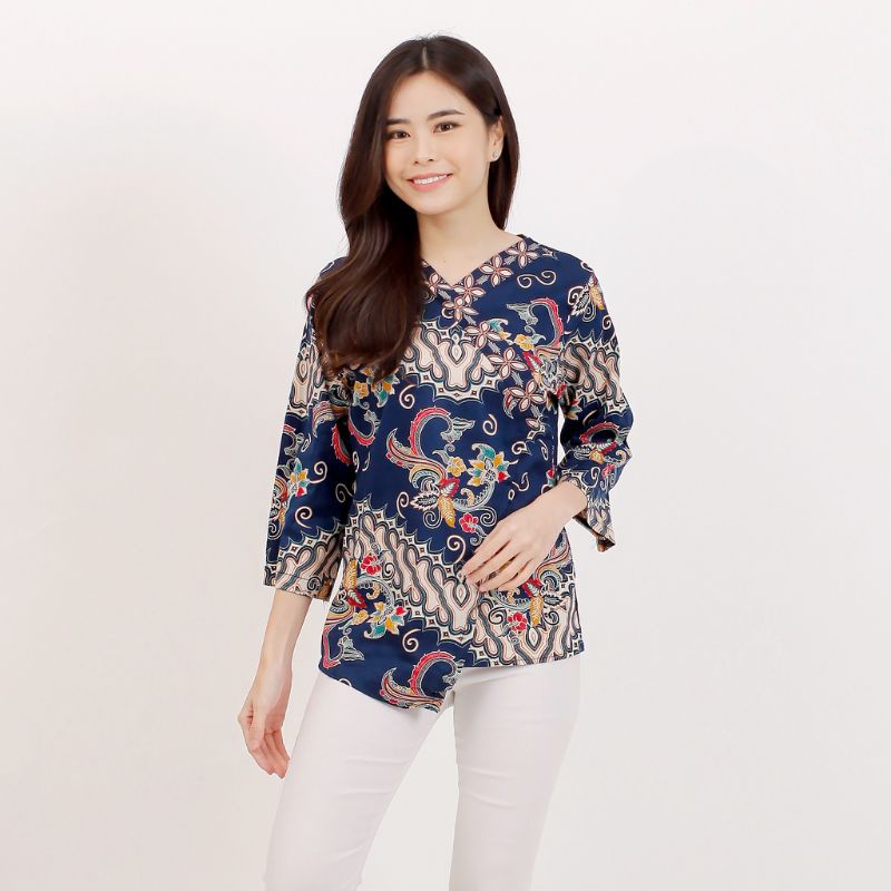 Batik wanita - Atasan blouse batik fashion wanita 187