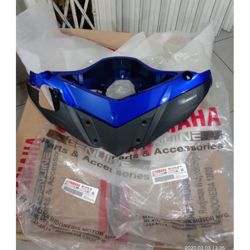 COVER BATOK STANG SET AEROX 155 ORIGINAL YAMAHA