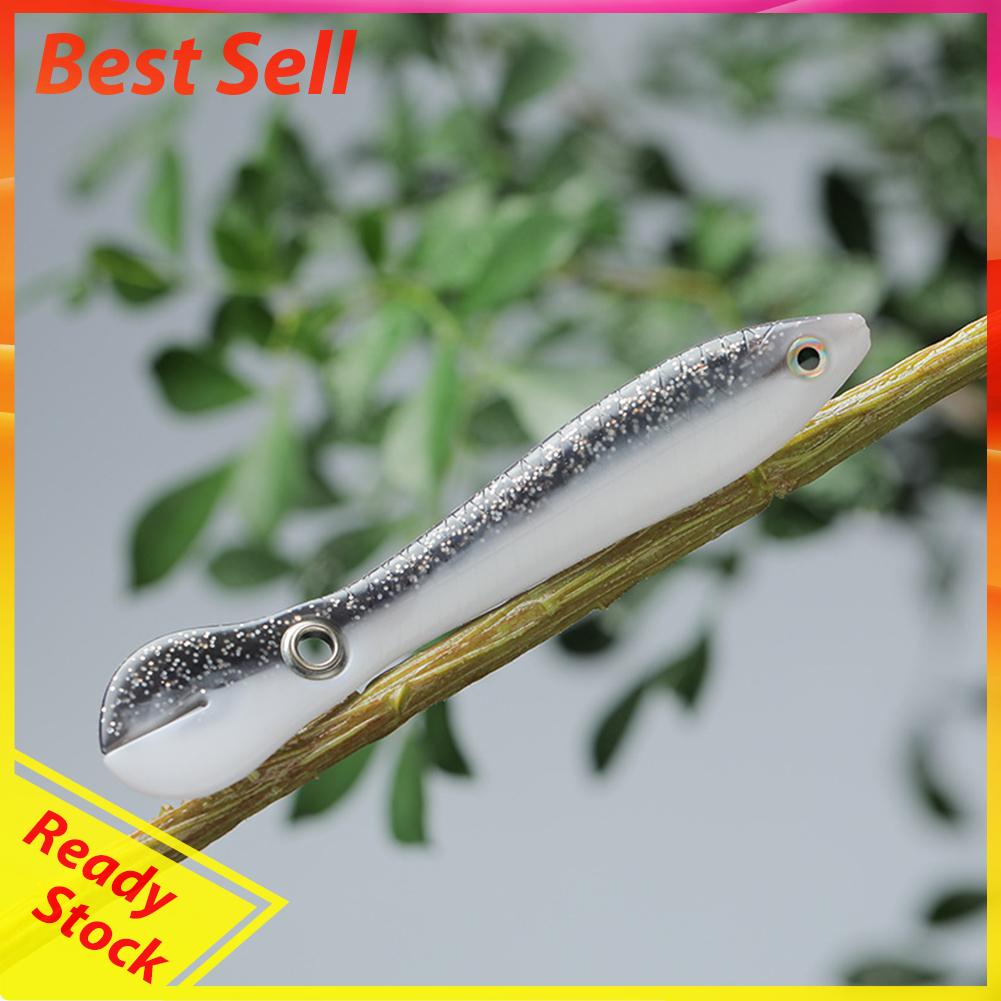 10cm / 6g Umpan Pancing Ikan Bionik Imitasi Bahan Plastik Lembut Wobbler