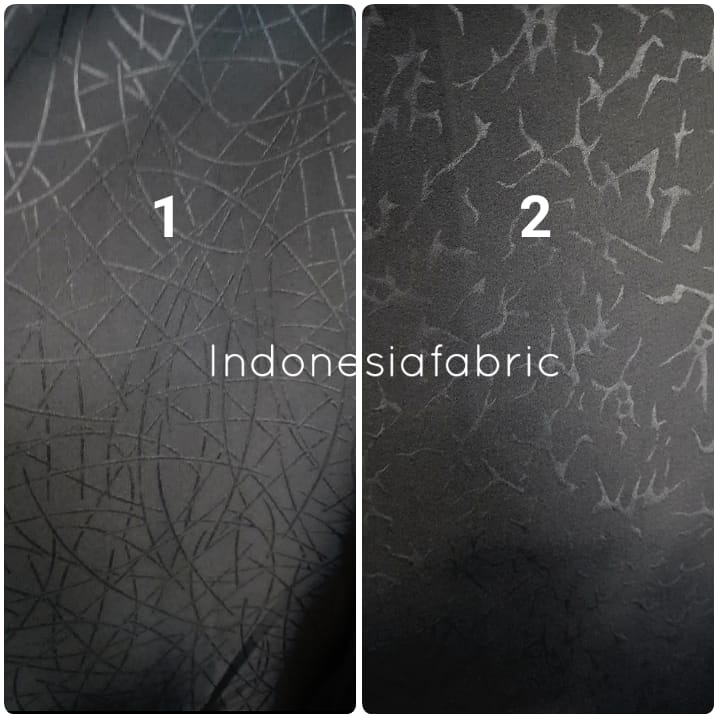 0.5 meter Kain bahan abaya niqab khimar kain Royal Fursan silk Embos